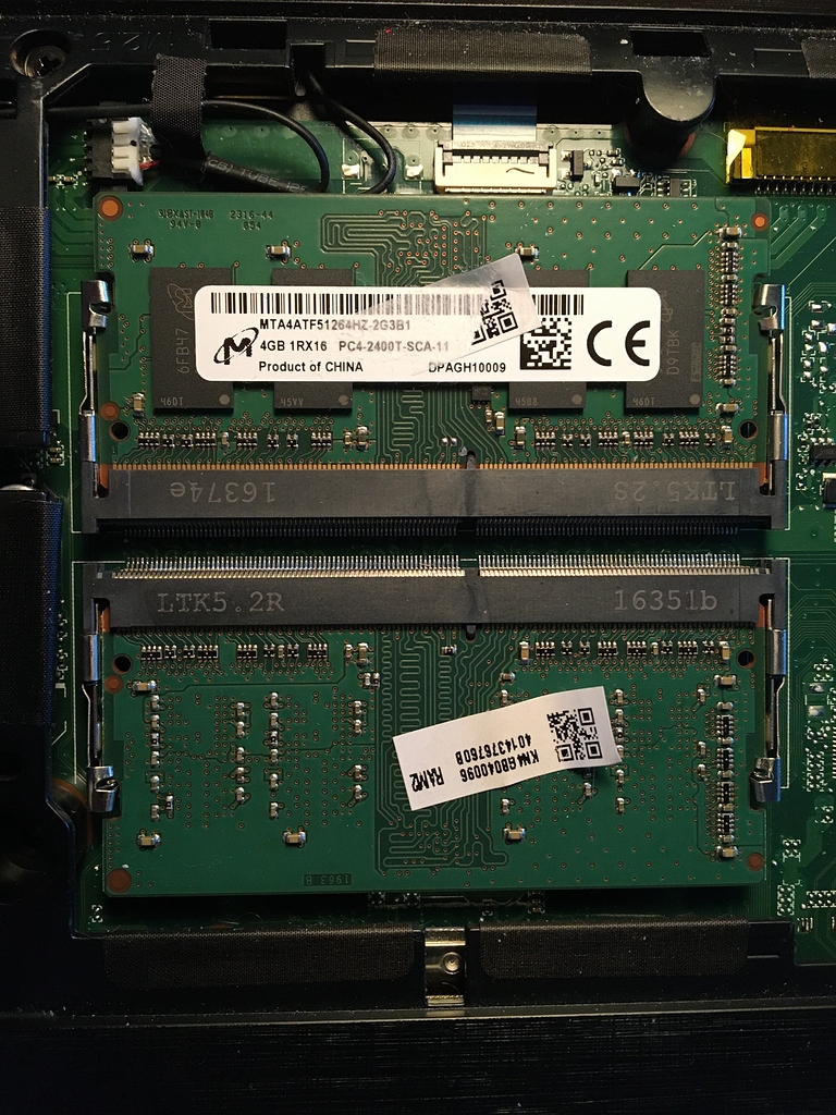 RAM card question Gaming SDG Forum